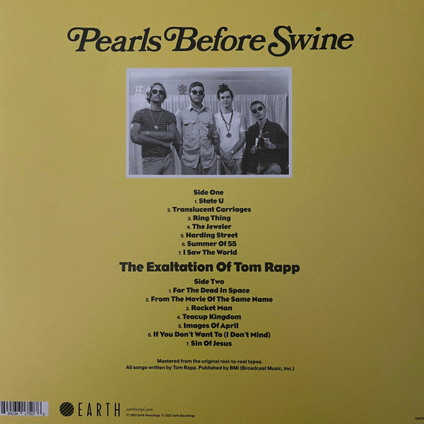 Pearls Before Swine : The Exaltation Of Tom Rapp (LP, RSD)