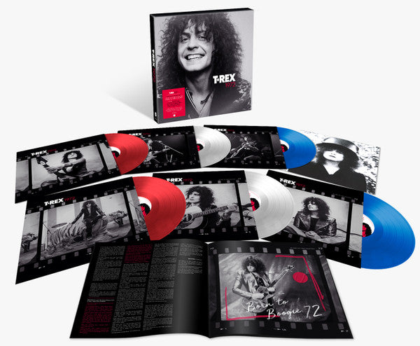 T. Rex : 1972 (Box, Comp + LP, Album, RE + 2xLP, RE + LP, Album, )