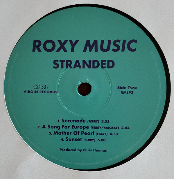 Roxy Music : Stranded (LP, Album, RE, RM, Hal)