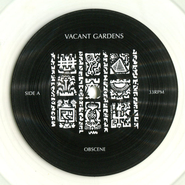 Vacant Gardens : Obscene (LP, Album, Ltd, RE, Cle)