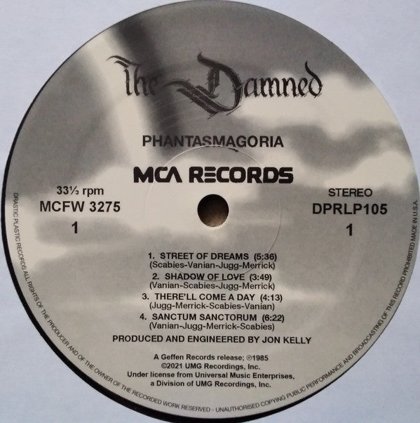 The Damned : Phantasmagoria (LP, Album, RE, 150)