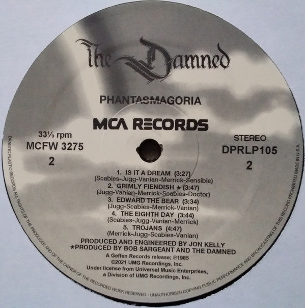 The Damned : Phantasmagoria (LP, Album, RE, 150)