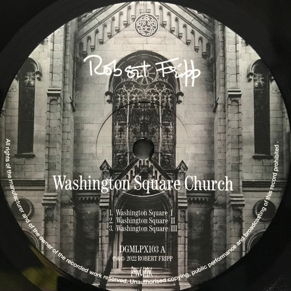 Robert Fripp : Washington Square Church (2xLP, Album, 200)