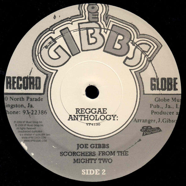 Joe Gibbs : Scorchers From The Mighty Two (2xLP, Comp)