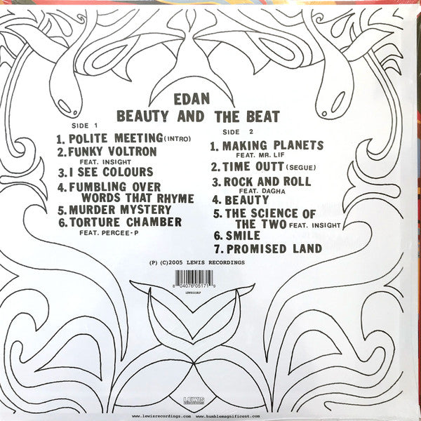Edan : Beauty And The Beat (LP, RE)