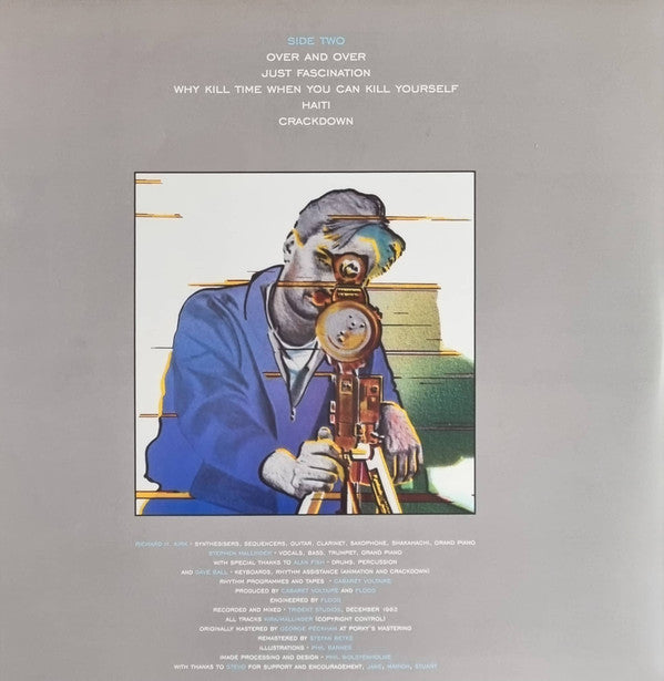 Cabaret Voltaire : The Crackdown  (LP, Album, Ltd, RE, RM, Sil)