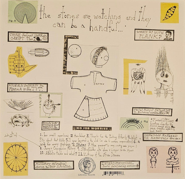 Puppet Wipes : The Stones Are Watching & They Can Be A Handful (LP, Album)