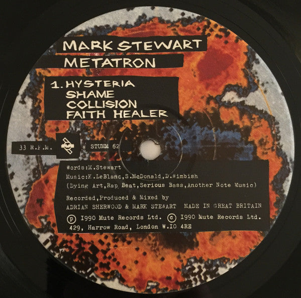 Mark Stewart : Metatron (LP, Album)