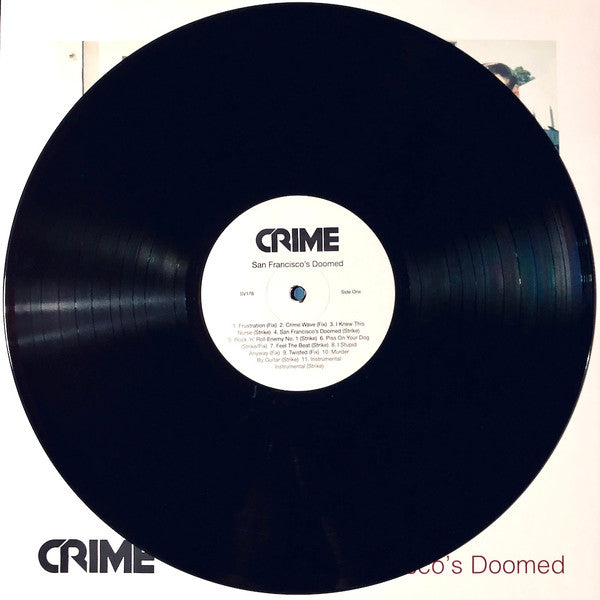 Crime (2) : San Francisco's Doomed (LP, RE)
