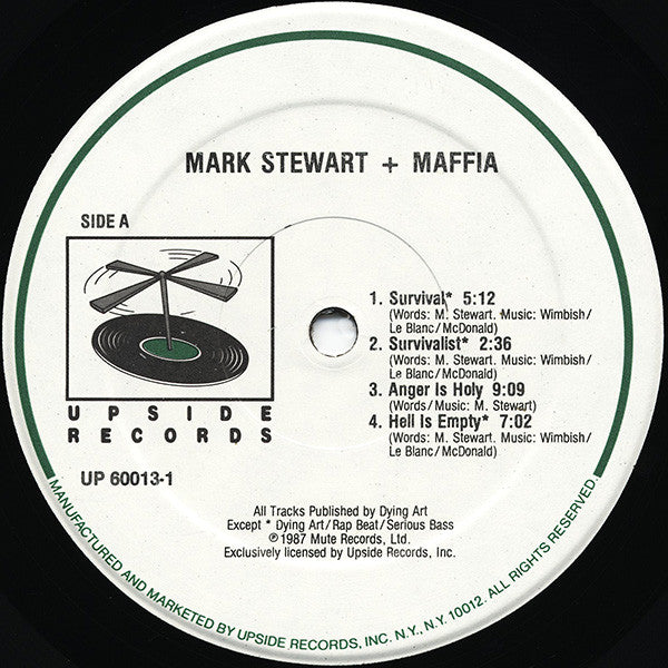 Mark Stewart : Mark Stewart (LP, Album)