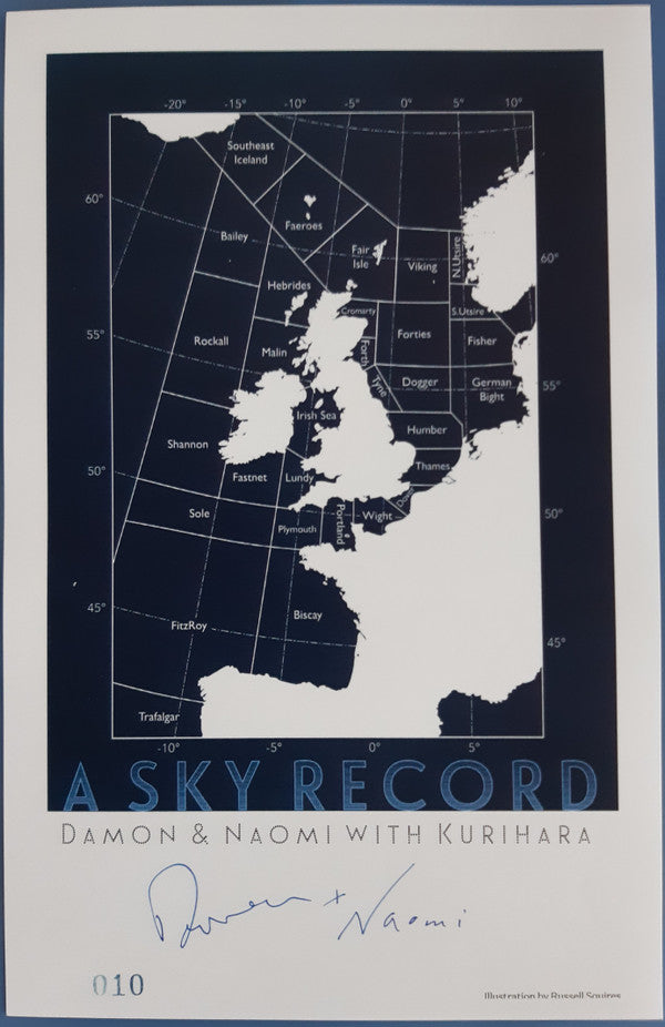 Damon & Naomi With Kurihara* : A Sky Record (LP, Album, Tra)