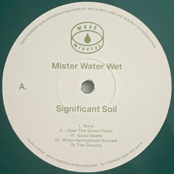 Mister Water Wet : Significant Soil (LP, Album, Gre)