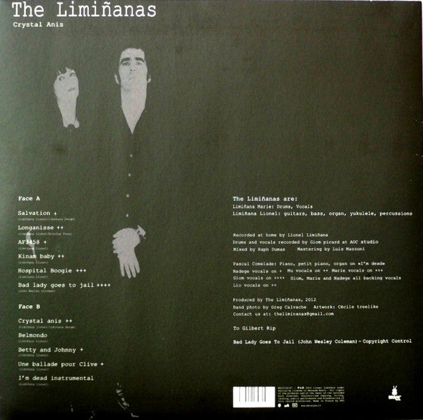 The Limiñanas : Crystal Anis (LP, Album, RE + CD, Album, RE)