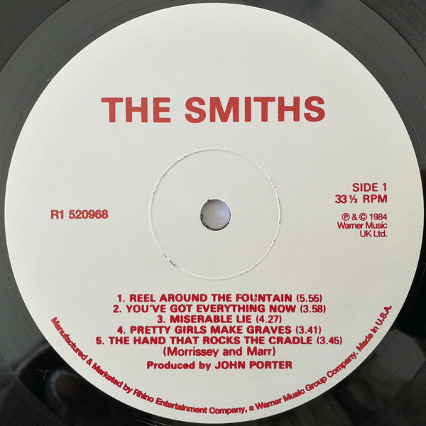 The Smiths : The Smiths (LP, Album, RE, RM, 180)