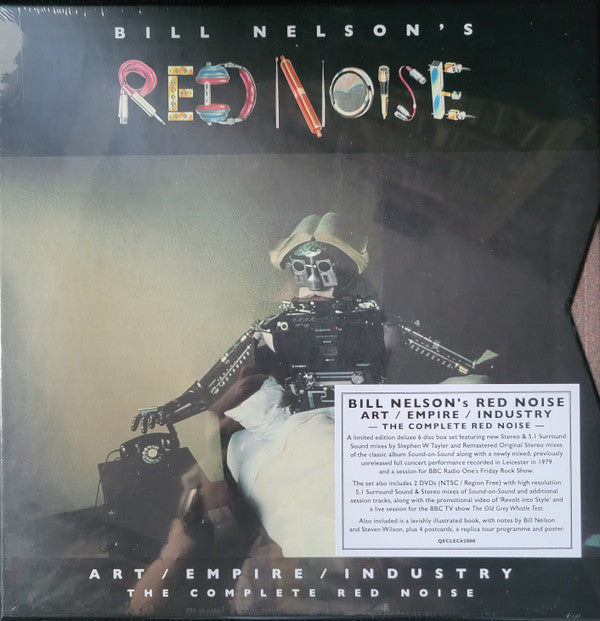 Bill Nelson’s Red Noise* : Art/Empire/Industry (The Complete Red Noise) (Dlx, Ltd + CD, Album, RE, RM + CD + CD, Album, Rem)