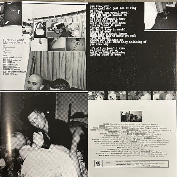 Queens Of The Stone Age : R (LP, Album, RE, 180)