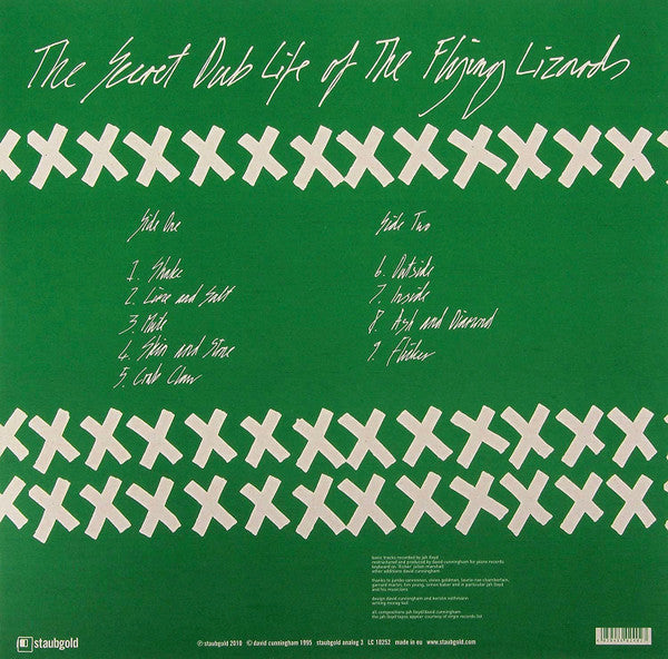 The Flying Lizards : The Secret Dub Life Of The Flying Lizards (LP, Album, RE)