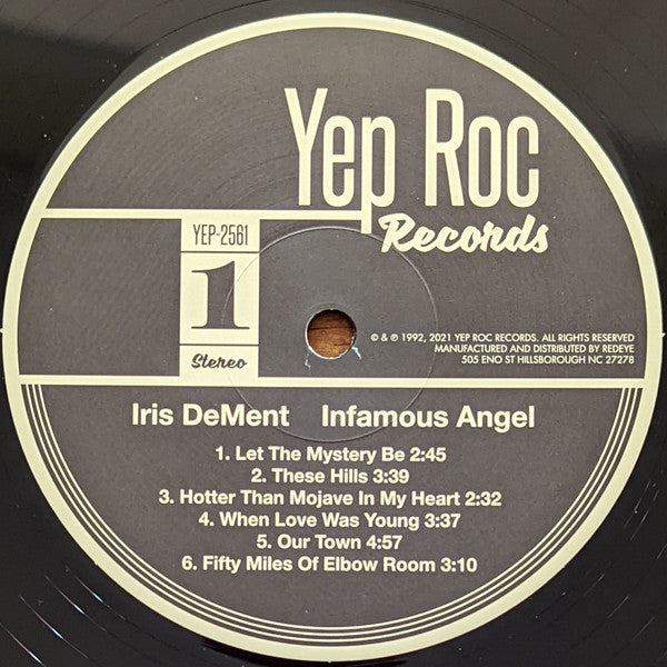 Iris DeMent : Infamous Angel (LP, Album, RE, RM)