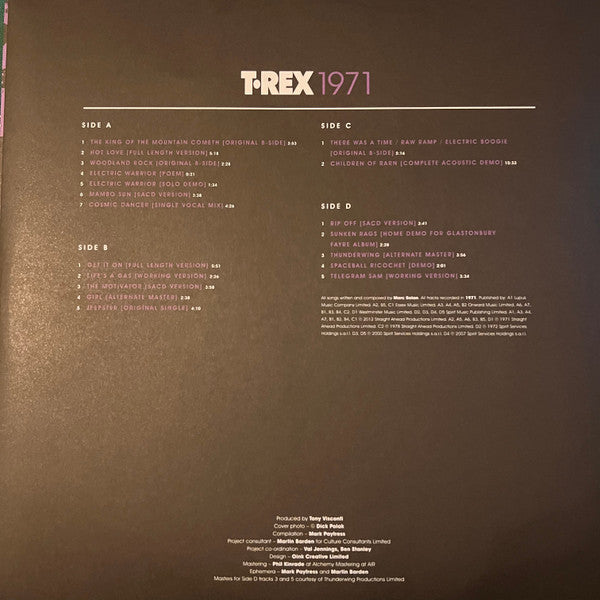 T. Rex : 1971 (2xLP, Comp)