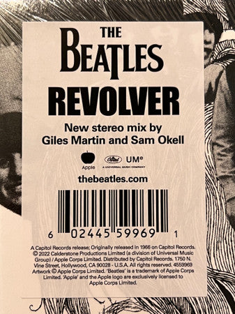 The Beatles : Revolver  (LP, Album, RE, Rem)