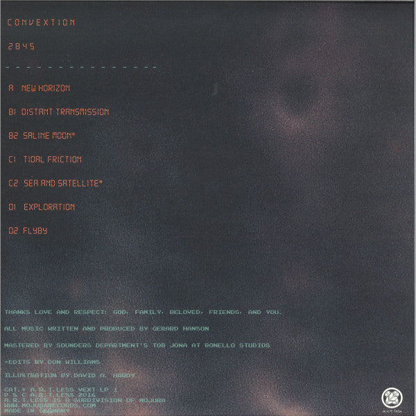 Convextion : 2845 (2xLP, Album, RE, Col)