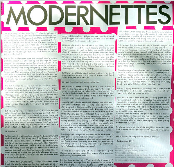 Modernettes : Eighty Eighty Two (LP, Comp)