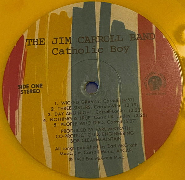 The Jim Carroll Band : Catholic Boy (2xLP, Album, RSD, Dlx, Ltd, RE, Yel)