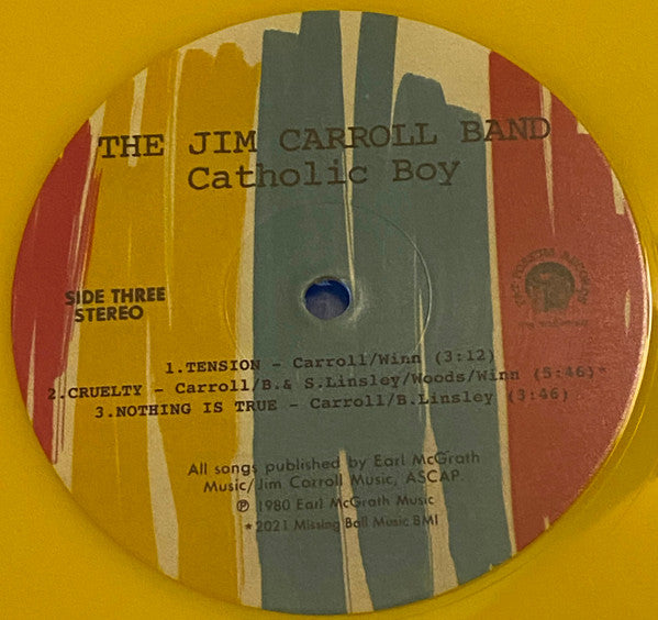 The Jim Carroll Band : Catholic Boy (2xLP, Album, RSD, Dlx, Ltd, RE, Yel)