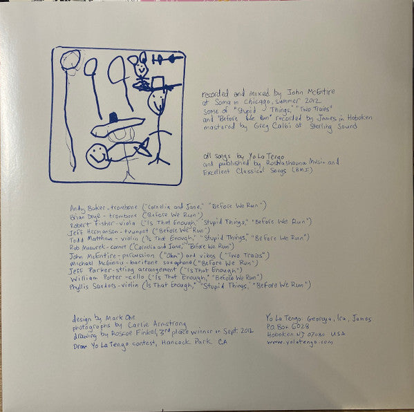 Yo La Tengo : Fade (LP, Album, RE)