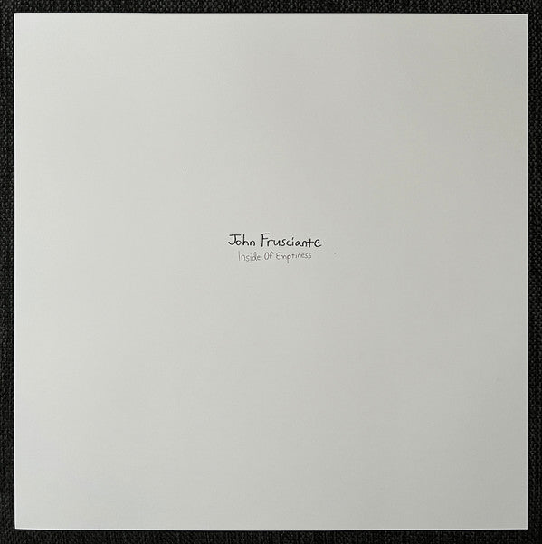 John Frusciante : Inside Of Emptiness (LP, Album, RE)
