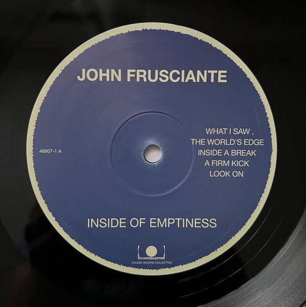 John Frusciante : Inside Of Emptiness (LP, Album, RE)