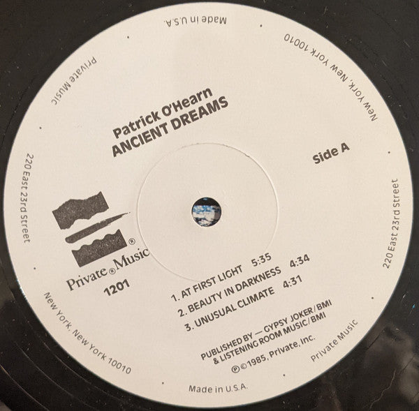 Patrick O'Hearn : Ancient Dreams (LP, Album)