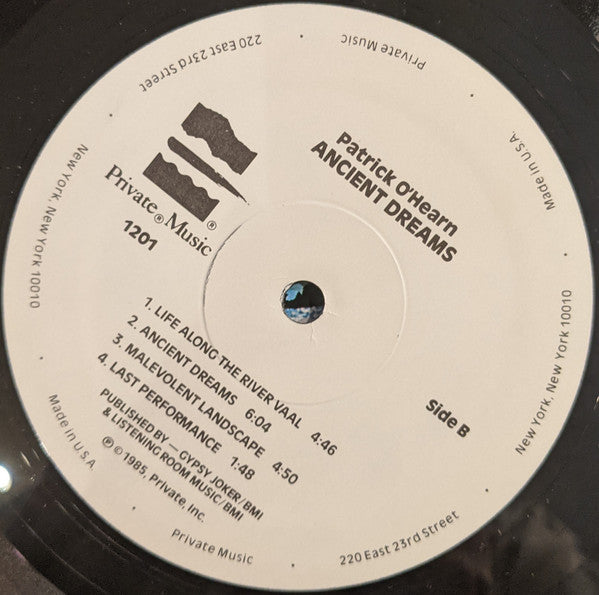 Patrick O'Hearn : Ancient Dreams (LP, Album)