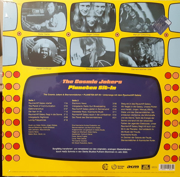 The Cosmic Jokers : Planeten Sit-In (LP, Album, RE, RM)