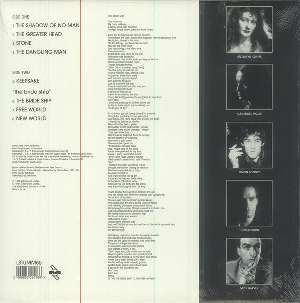 Crime + The City Solution* : The Bride Ship (LP, Album, Ltd, RE, Whi)