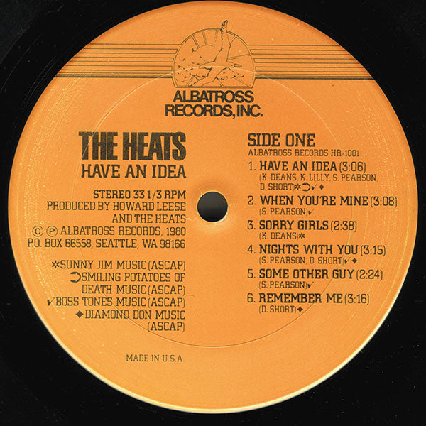 The Heats : Have An Idea (LP, Album)