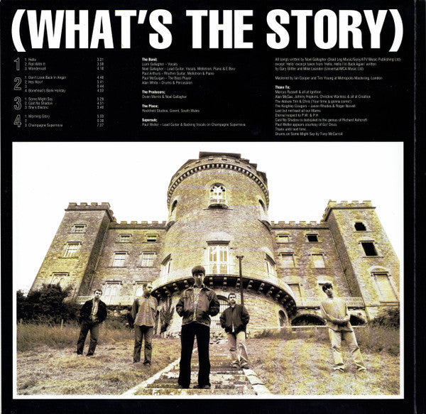 Oasis (2) : (What's The Story) Morning Glory ? (2xLP, RE, RM, Tri)