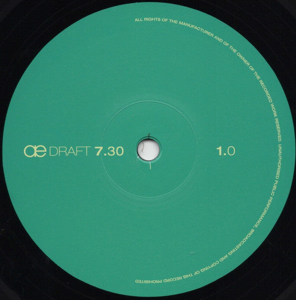 Autechre : Draft 7.30 (2xLP, Album, RE)