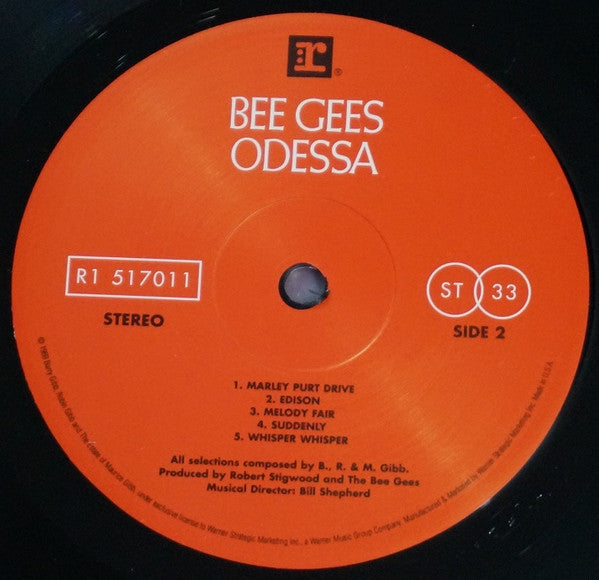 Bee Gees : Odessa (2xLP, Album, RE, Gat)