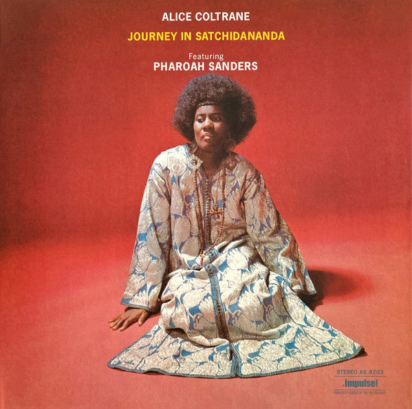 Alice Coltrane Featuring Pharoah Sanders : Journey In Satchidananda (LP, Album, RE, 180)