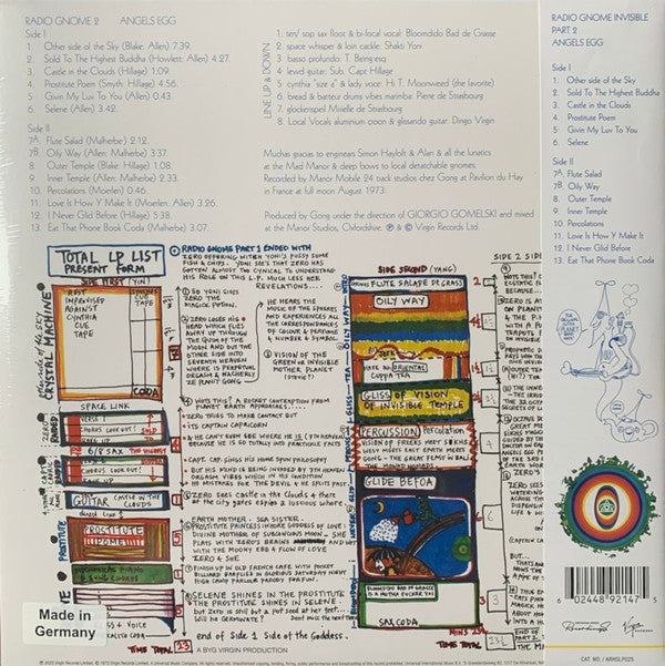 Gong : Angel's Egg (Radio Gnome Invisible Part 2) (LP, Album, RSD, RE, RM, Gat)