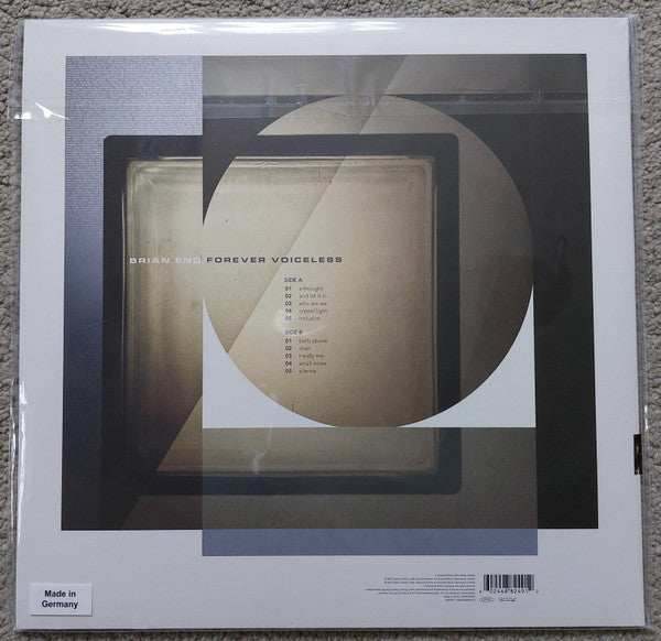 Brian Eno : Forever Voiceless (LP, Album, RSD, Cle)