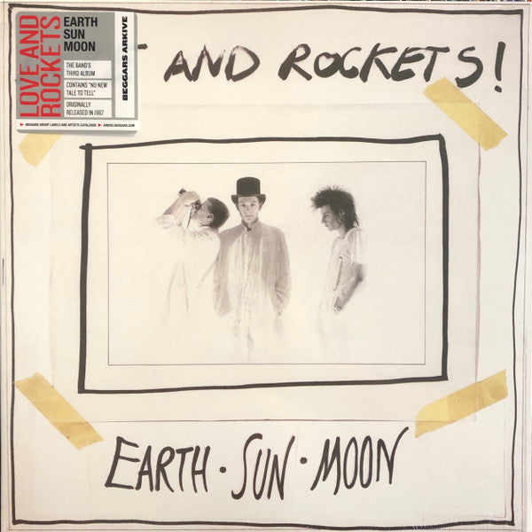 Love And Rockets : Earth • Sun • Moon (LP, Album, RE)