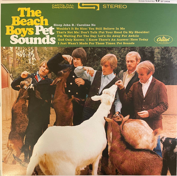 The Beach Boys : Pet Sounds (LP, Album, Mono, MP, RE, 50t)