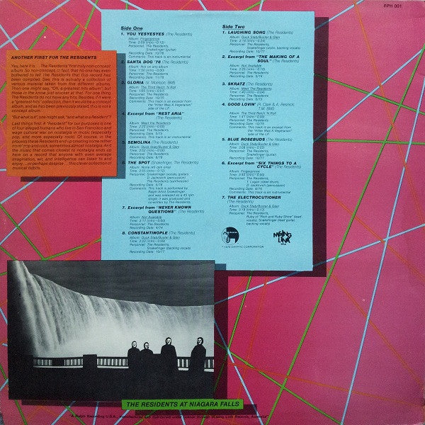 The Residents : Nibbles (LP, Comp)