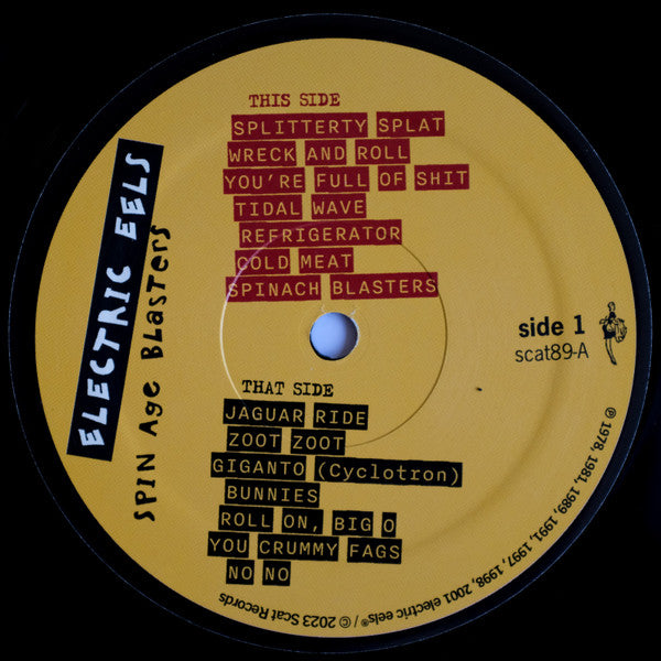 Electric Eels : Spin Age Blasters (2xLP, Comp)