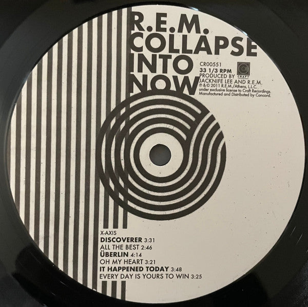 R.E.M. : Collapse Into Now (LP, Album, RE, 180)