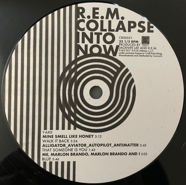 R.E.M. : Collapse Into Now (LP, Album, RE, 180)