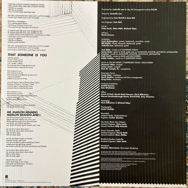 R.E.M. : Collapse Into Now (LP, Album, RE, 180)