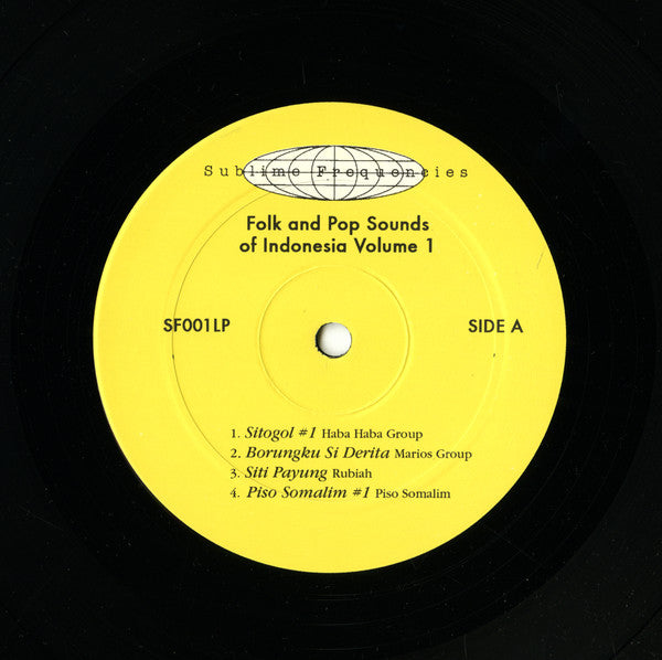 Various : Folk And Pop Sounds Of Sumatra Vol 1 (LP, Comp, Ltd, RE)